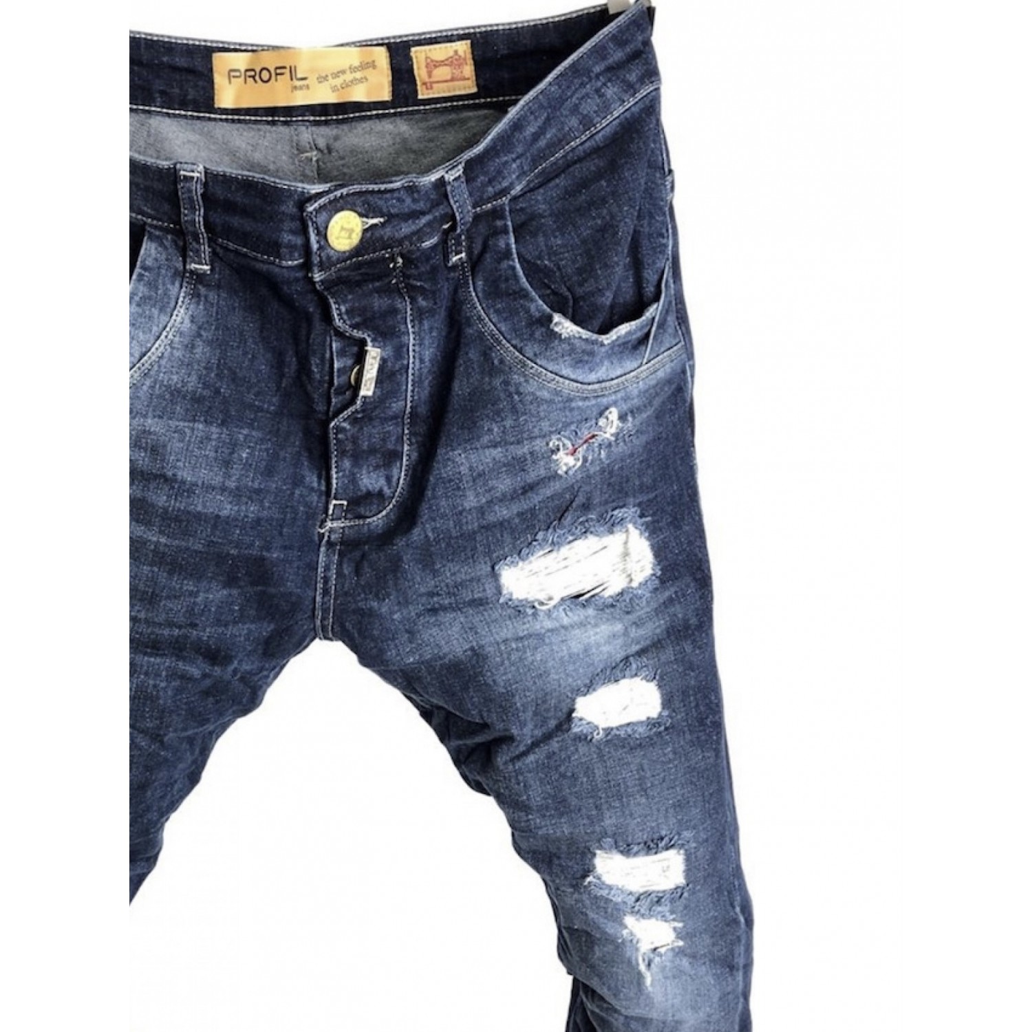  Profil Jean 2040 με λάστιχο Μπλε