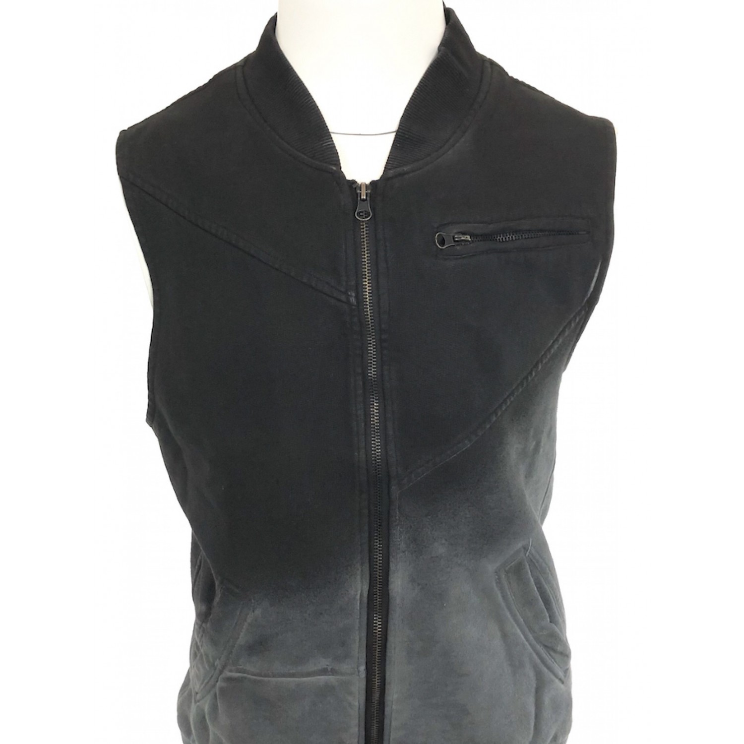 Ανδρική αμανικη ζακετα φούτερ DE FACTO 907 ΓΚΡΙ