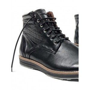 Ανδρικό αρβυλακι μποτακι TSALIS SHOES 785/ΜΑΥΡΟ