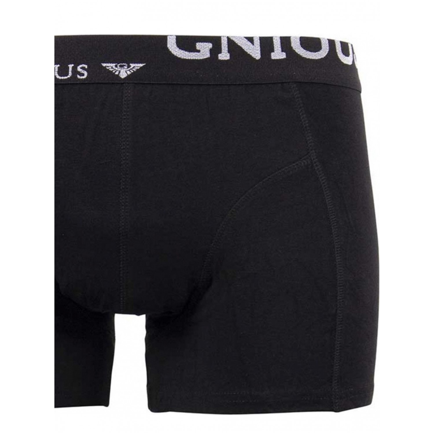 Gnious Ανδρικό Boxer Μαύρο Μονόχρωμο