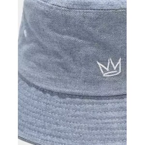 Life Style Butiken Ανδρικο καπέλο Bucket μονής όψεως 100%denim 4546 LIGHT BLUE