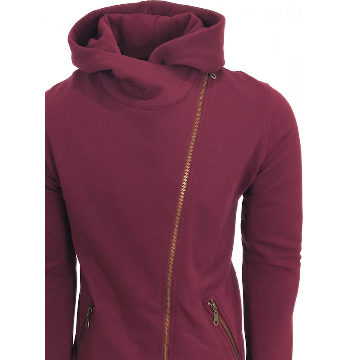 Ανδρική μακροζακέτα PONTEROSSO 1001 ΜΠΟΡΝΤΟ