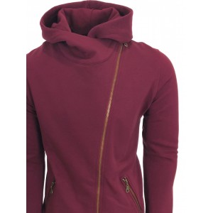 Ανδρική μακροζακέτα PONTEROSSO 1001 ΜΠΟΡΝΤΟ