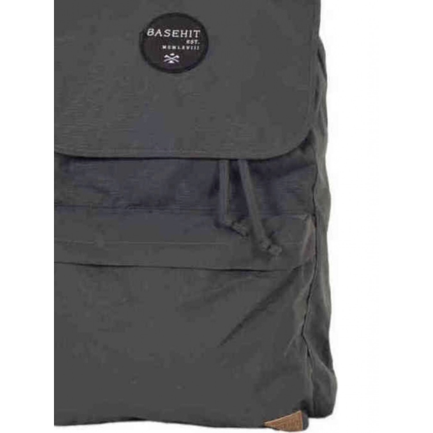 Basehit BB0007 Ανδρικό Υφασμάτινο Σακίδιο Πλάτης Γκρι