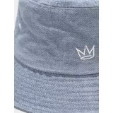 Life Style Butiken Ανδρικο καπέλο Bucket μονής όψεως 100%denim 4546 LIGHT BLUE 3