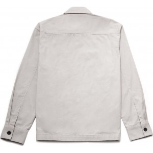 Nines Ανδρικο overshirt μακρυμάνικο 1H14700 OFF WHITE