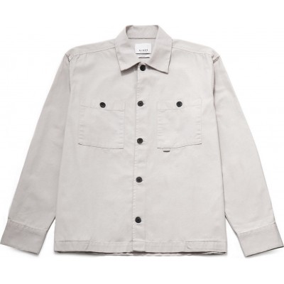 Nines Ανδρικο overshirt μακρυμάνικο 1H14700 OFF WHITE