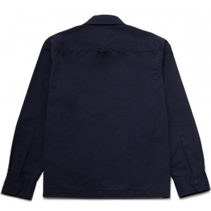 Nines Ανδρικο overshirt μακρυμάνικο 1H14700 ΜΠΛΕ