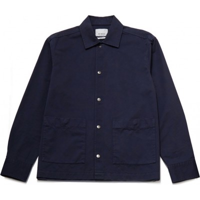 Nines Ανδρικο overshirt μακρυμάνικο 1H14700 ΜΠΛΕ