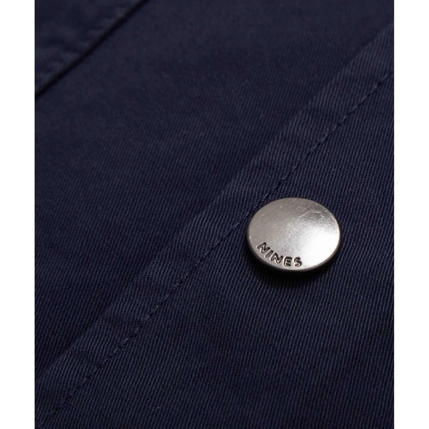 Nines Ανδρικο overshirt μακρυμάνικο 1H14700 ΜΠΛΕ