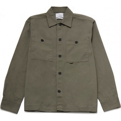 Nines Ανδρικο overshirt μακρυμάνικο 1H14700 ΧΑΚΙ
