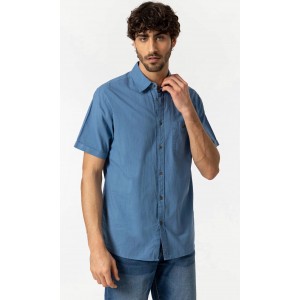 Ανδρικό Κοντομάνικο Πουκάμισο TIFFOSI 10049965 ΣΙΕΛ