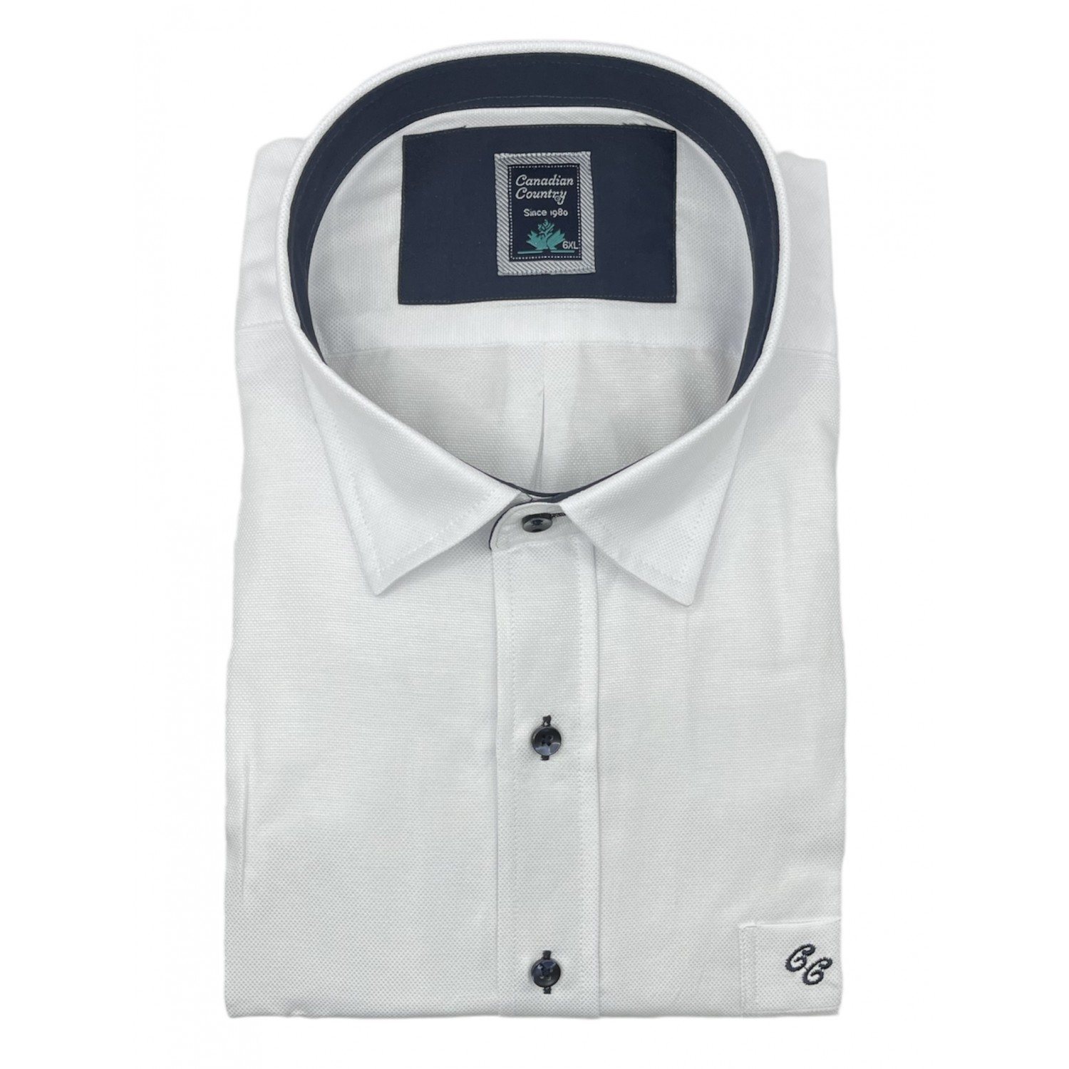 Life Style Butiken 800/6 Λευκό Ανδρικό Μακρυμάνικο πουκάμισο Άνετη Εφαρμογή