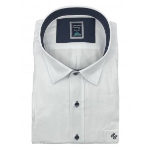 Life Style Butiken 800/6 Λευκό Ανδρικό Μακρυμάνικο πουκάμισο Άνετη Εφαρμογή