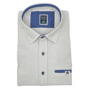 Life Style Butiken 8350/6 Sand Ανδρικό Μακρυμάνικο πουκάμισο Άνετη Εφαρμογή