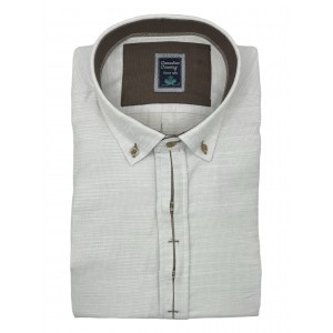 Life Style Butiken 8400/4 Sand Ανδρικό Μακρυμάνικο πουκάμισο Άνετη Εφαρμογή