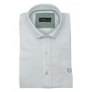 Life Style Butiken 8800/18 Λευκό Ανδρικό Μακρυμάνικο πουκάμισο Slim Fit
