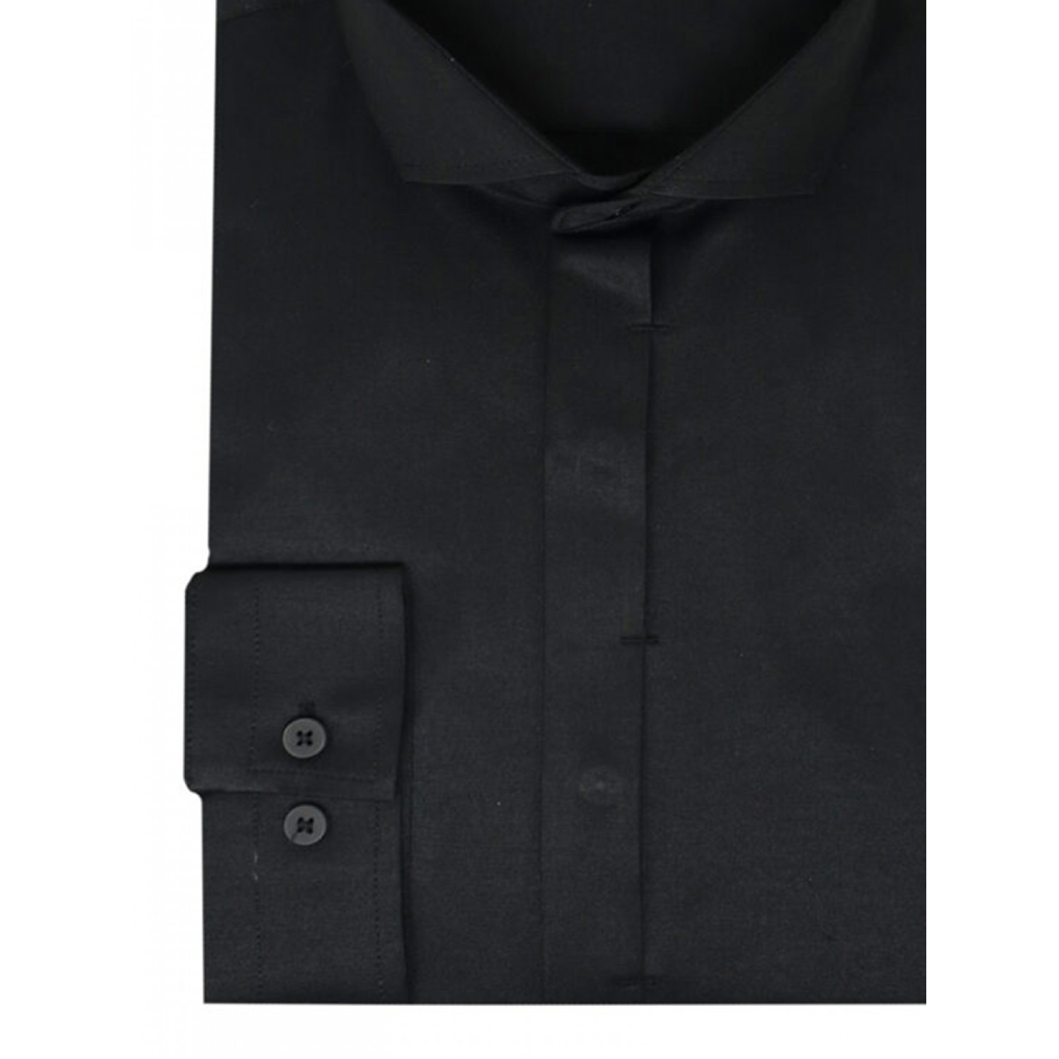 Life Style Bytiken Ανδρικό Μακρυμάνικο πουκάμισο Regular Fit LS124752/03 Black