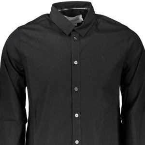 CALVIN KLEIN Ανδρικό Μακρυμάνικο πουκάμισο Slim J30J324614_NEBEH Black