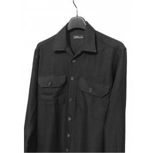 Life Style Butiken 8950/8 Μαύρο Ανδρικό Μακρυμάνικο πουκάμισο Άνετη Εφαρμογή 