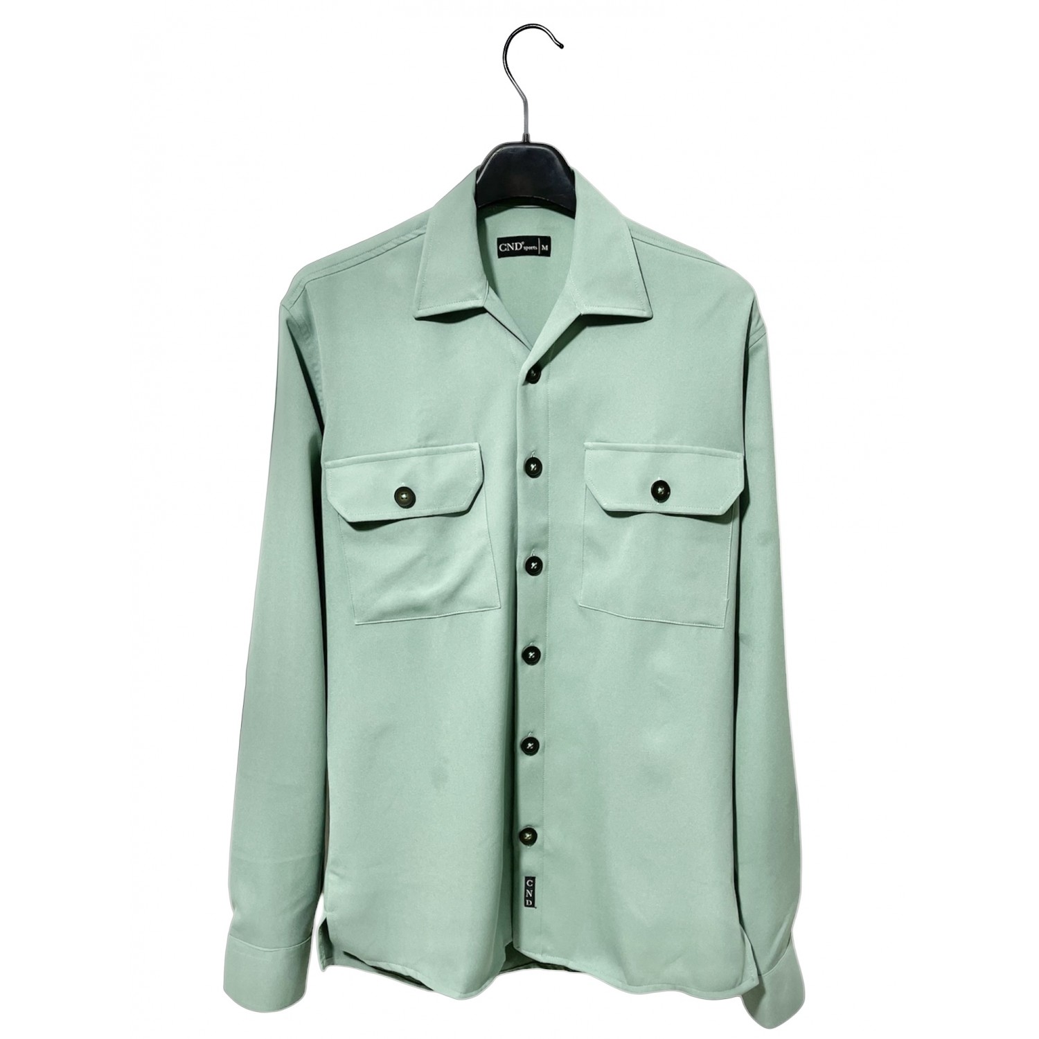 Life Style Butiken 8950/5 Μέντα Ανδρικό Μακρυμάνικο πουκάμισο Άνετη Εφαρμογή