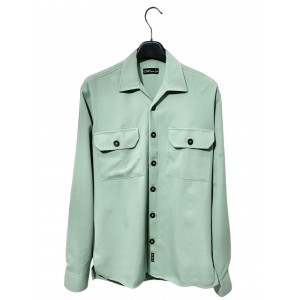 Life Style Butiken 8950/5 Μέντα Ανδρικό Μακρυμάνικο πουκάμισο Άνετη Εφαρμογή