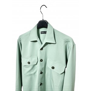 Life Style Butiken 8950/5 Μέντα Ανδρικό Μακρυμάνικο πουκάμισο Άνετη Εφαρμογή