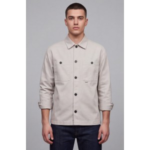 Nines Ανδρικο overshirt μακρυμάνικο 1H14700 OFF WHITE Ανδρικά