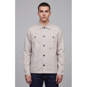 Nines Ανδρικο overshirt μακρυμάνικο 1H14700 OFF WHITE Ανδρικά