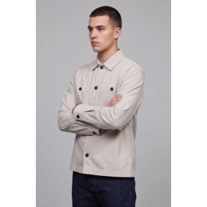 Nines Ανδρικο overshirt μακρυμάνικο 1H14700 OFF WHITE Ανδρικά