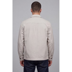 Nines Ανδρικο overshirt μακρυμάνικο 1H14700 OFF WHITE Ανδρικά