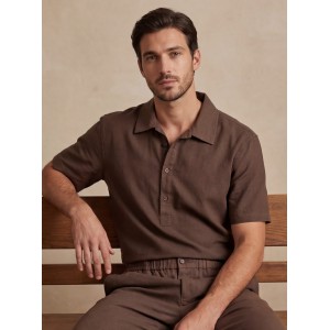 Life Style Butiken Ανδρική Πουκαμίσα LS12648524 Καφέ