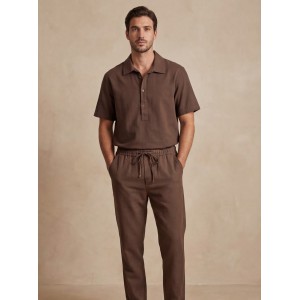 Life Style Butiken Ανδρική Πουκαμίσα LS12648524 Καφέ