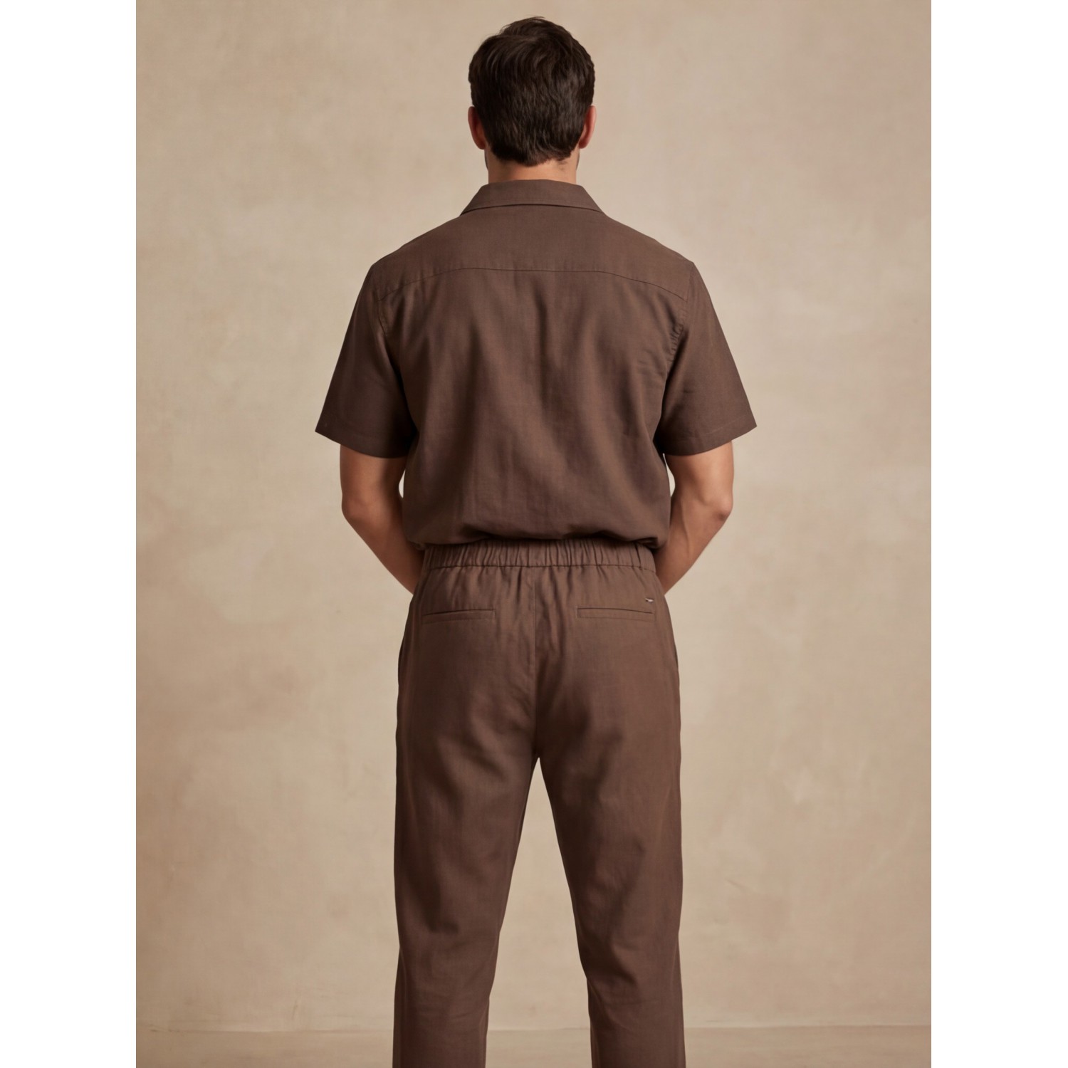 Life Style Butiken Ανδρική Πουκαμίσα LS12648524 Καφέ