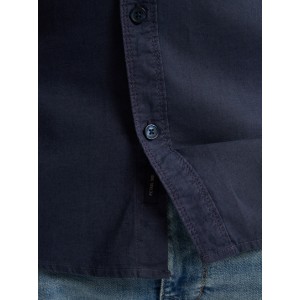 Life Style Bytiken Ανδρικό Μακρυμάνικο πουκάμισο LS1M-1050-SIS414 Navy