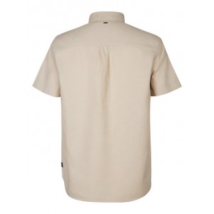 Life Style Bytiken Ανδρικό Μακρυμάνικο πουκάμισο LS1M-1050-SIS414 Μπεζ