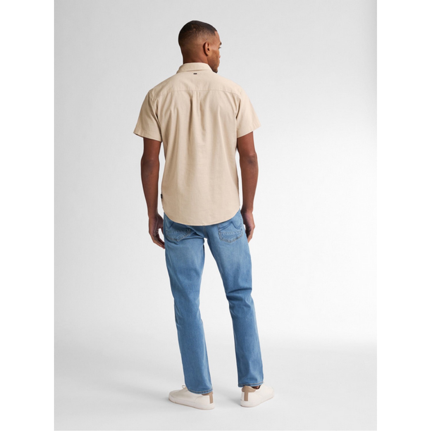 Life Style Bytiken Ανδρικό Μακρυμάνικο πουκάμισο LS1M-1050-SIS414 Μπεζ