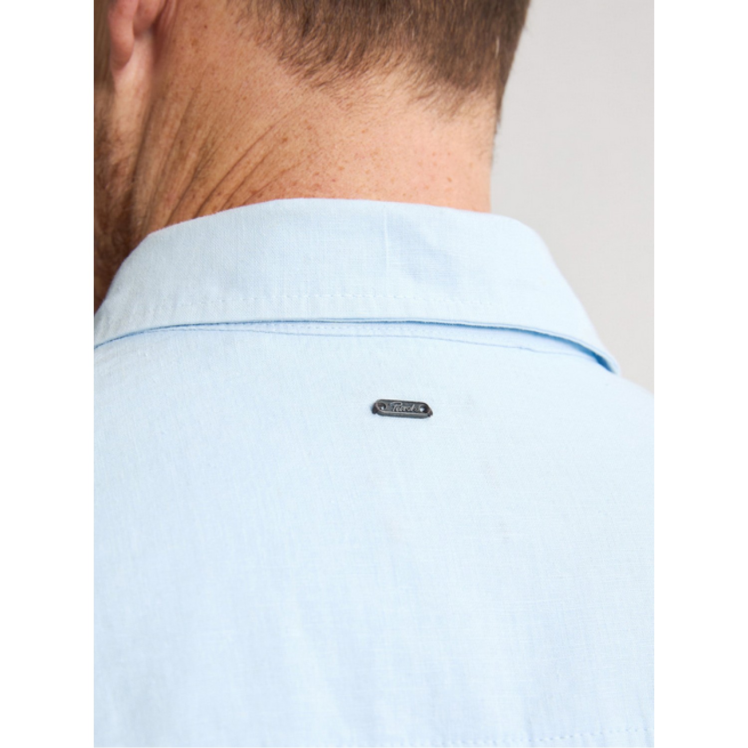 Life Style Bytiken Ανδρικό Μακρυμάνικο πουκάμισο LS1M-1050-SIS414 Σιέλ