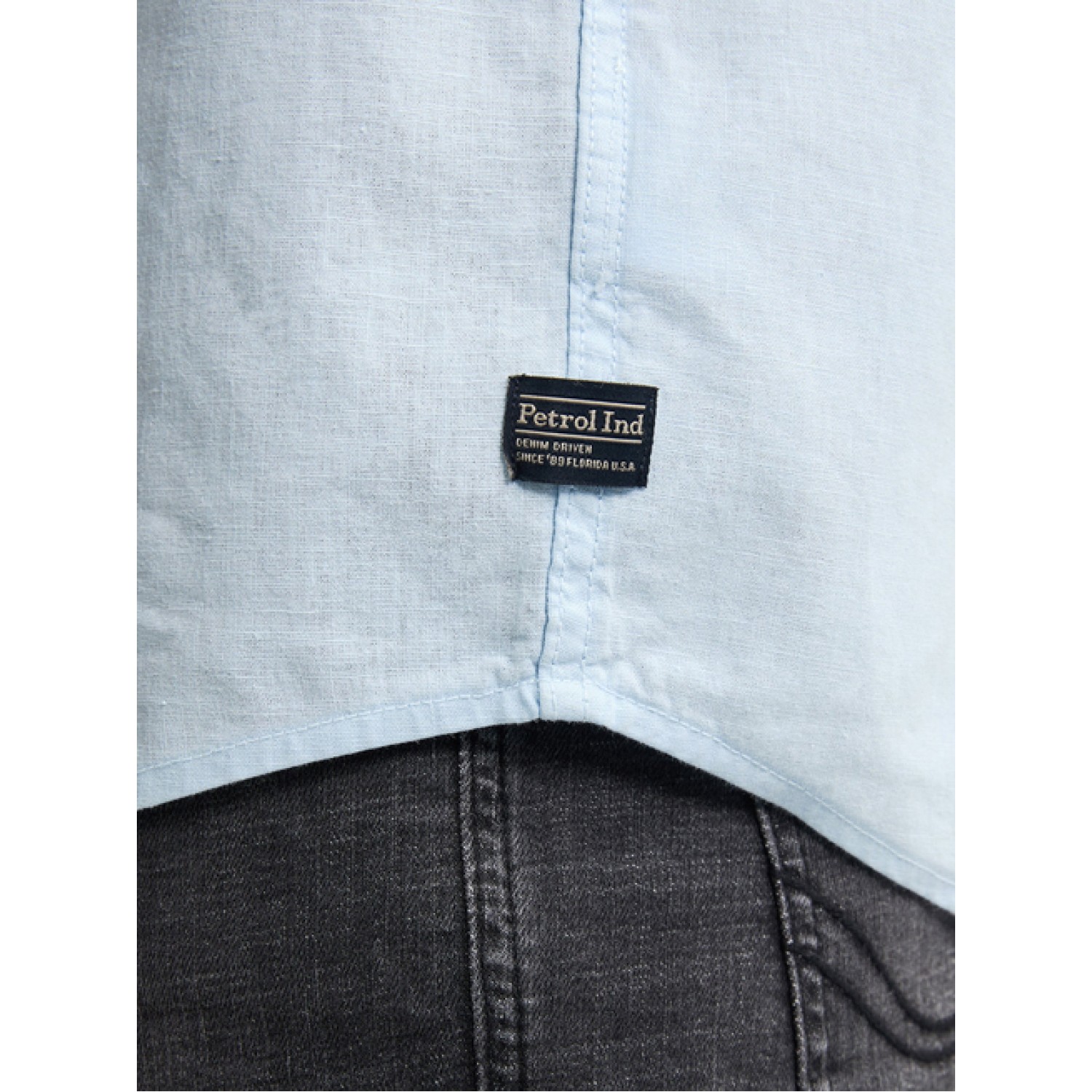 Life Style Bytiken Ανδρικό Μακρυμάνικο πουκάμισο LS1M-1050-SIS414 Σιέλ