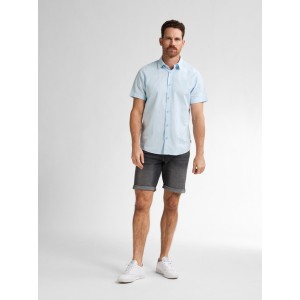 Life Style Bytiken Ανδρικό Μακρυμάνικο πουκάμισο LS1M-1050-SIS414 Σιέλ