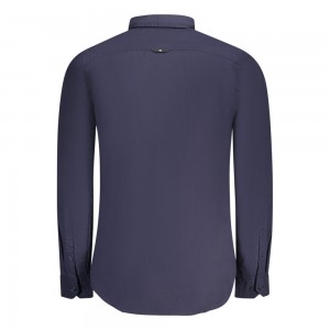 CALVIN KLEIN Ανδρικό Μακρυμάνικο πουκάμισο Slim J30J324614_BLCHW Navy