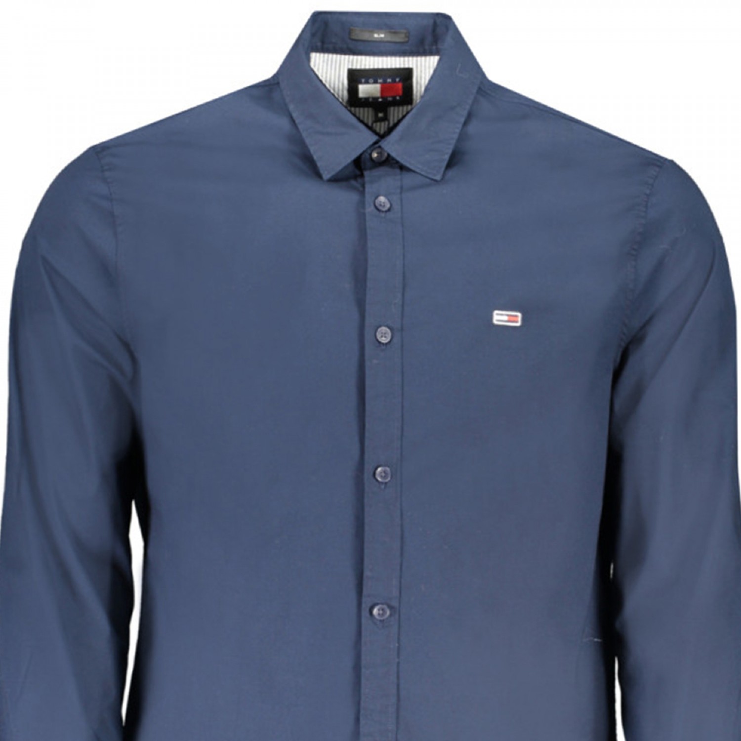 TOMMY HILFIGER Ανδρικό Μακρυμάνικο πουκάμισο Slim DM0DM19519_BLC1G Navy