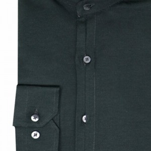 Life Style Bytiken Ανδρικό Μακρυμάνικο πουκάμισο με Μάο γιακά Slim Fit LS124669/04 Green