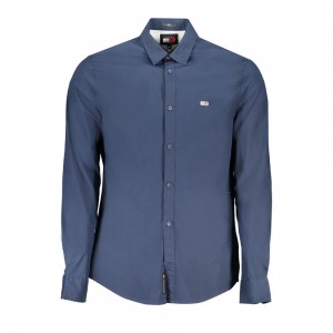 TOMMY HILFIGER Ανδρικό Μακρυμάνικο πουκάμισο Slim DM0DM19519_BLC1G Navy