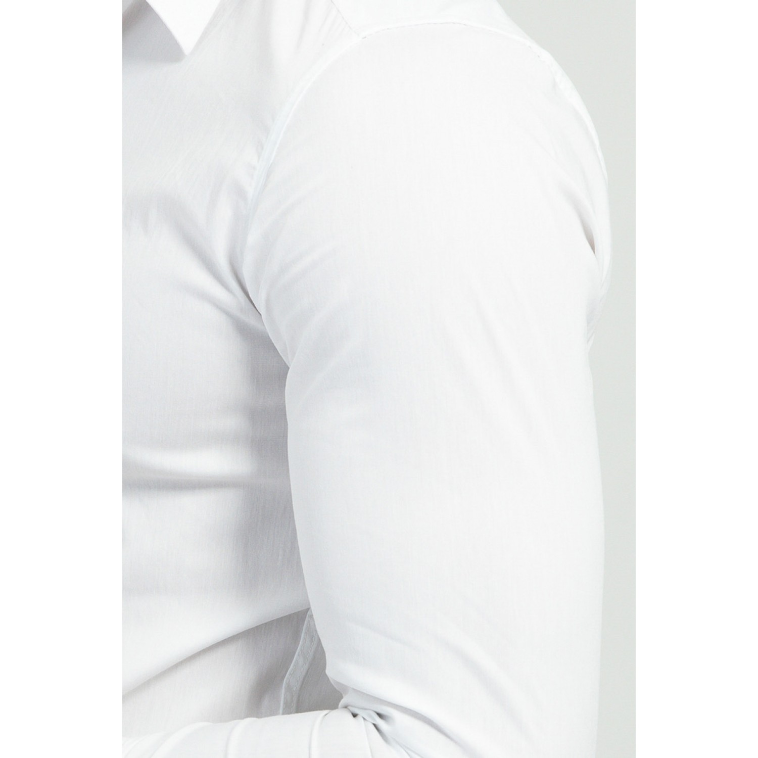 Life Style Butiken Ανδρικό Μακρυμάνικο πουκάμισο  Slim LS1NS7179 Λευκό