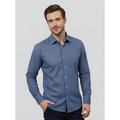 Life Style Butiken Ανδρικό Μακρυμάνικο πουκάμισο Regular Fit σε κουτί LS1C63 Ραφ