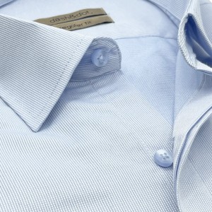 Life Style Bytiken Ανδρικό Μακρυμάνικο πουκάμισο Regular Fit LS124005 Σιέλ