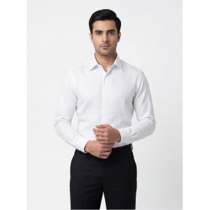 Life Style Butiken Ανδρικό Μακρυμάνικο πουκάμισο Regular Fit LS124005 Λευκό