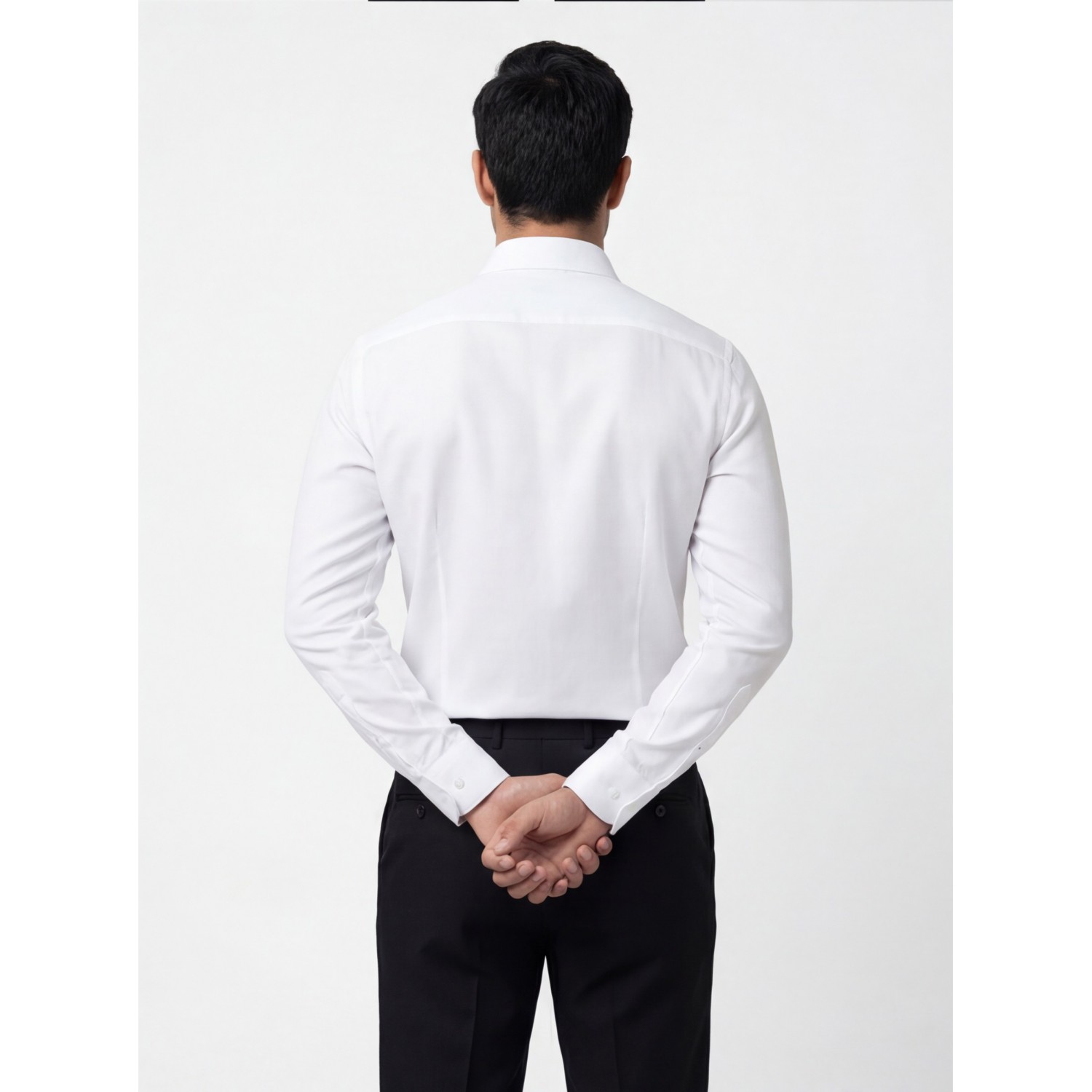 Life Style Butiken Ανδρικό Μακρυμάνικο πουκάμισο Regular Fit LS124005 Λευκό