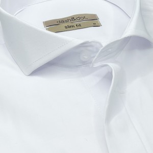 Life Style Butiken Ανδρικό Μακρυμάνικο πουκάμισο Slim LS124014 Λευκό